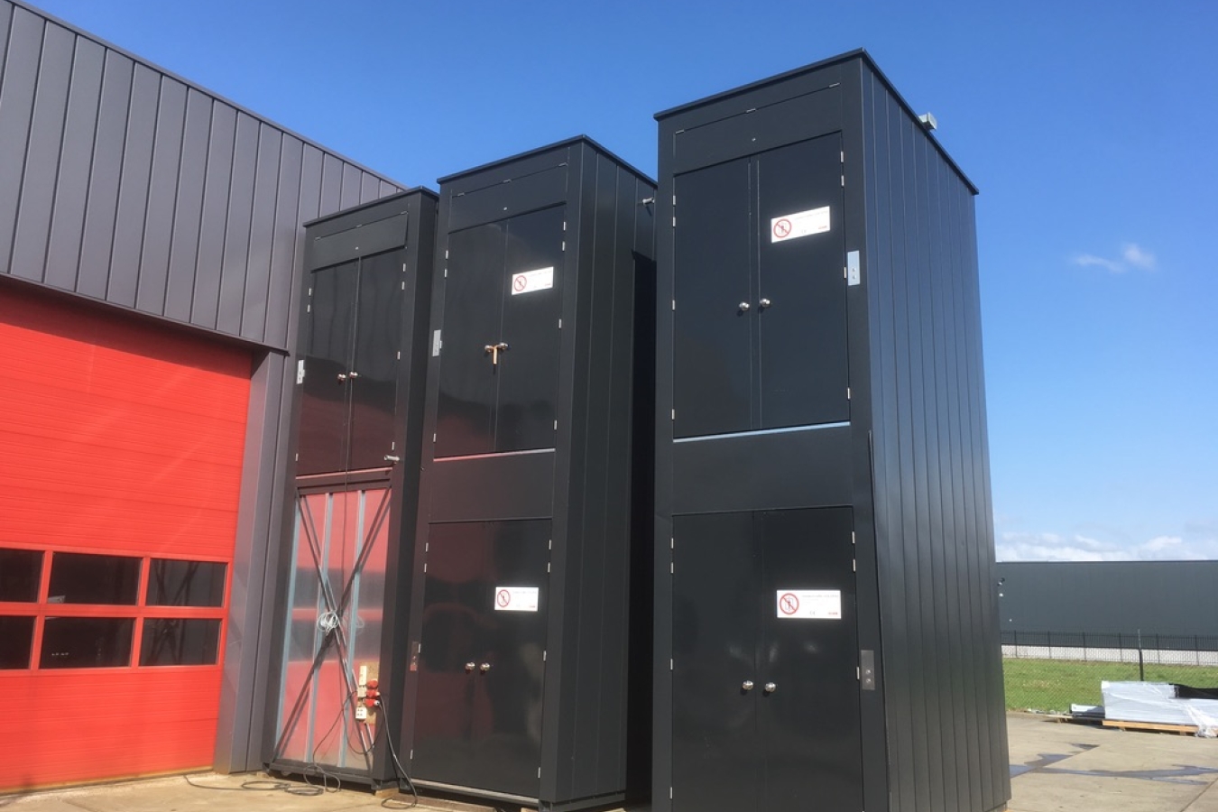 Buitenlift klaar voor transport